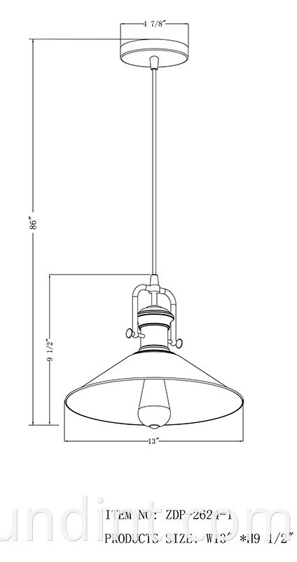 Zdp 2624 1 Living Room Hanging Pendant Light